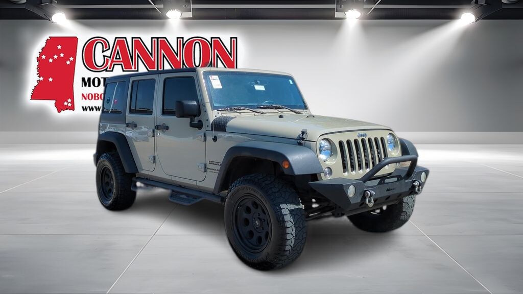 Used 2018 Jeep Wrangler JK Unlimited Sport 4x4 SUV
