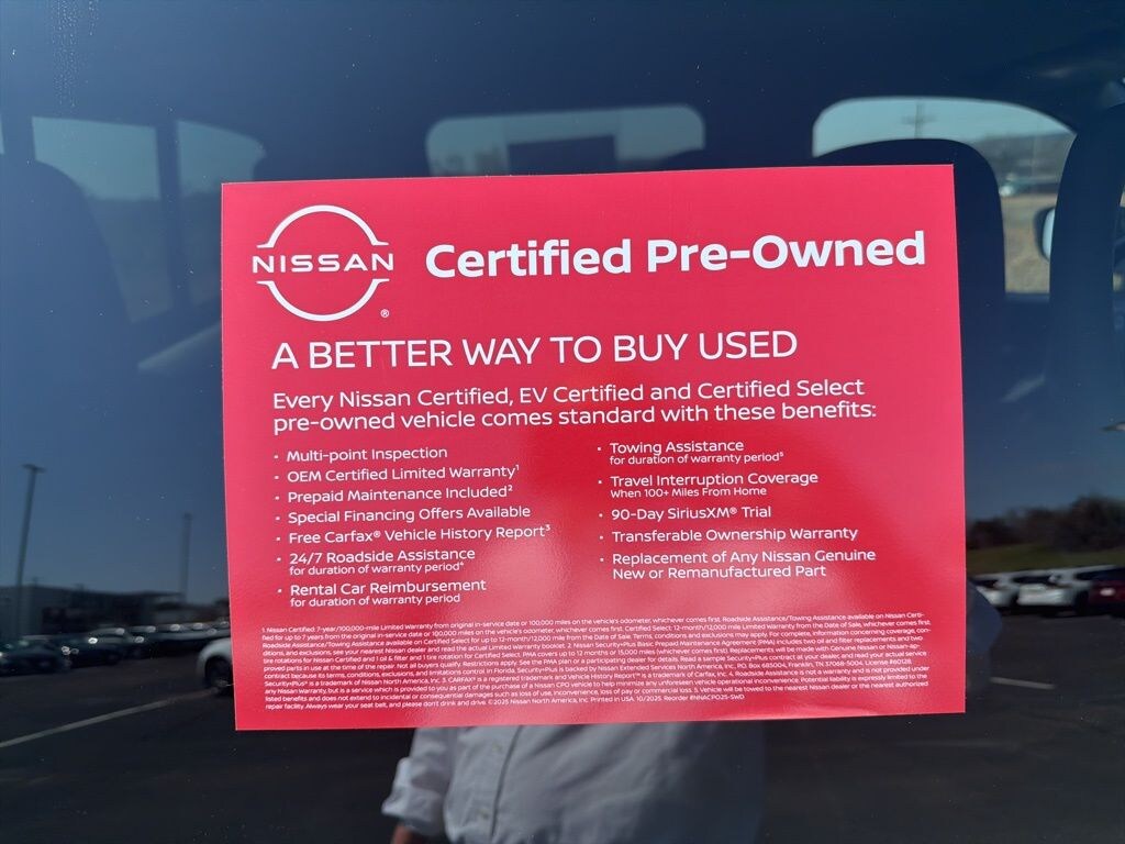 Certified 2025 Nissan Frontier SV Truck Crew Cab