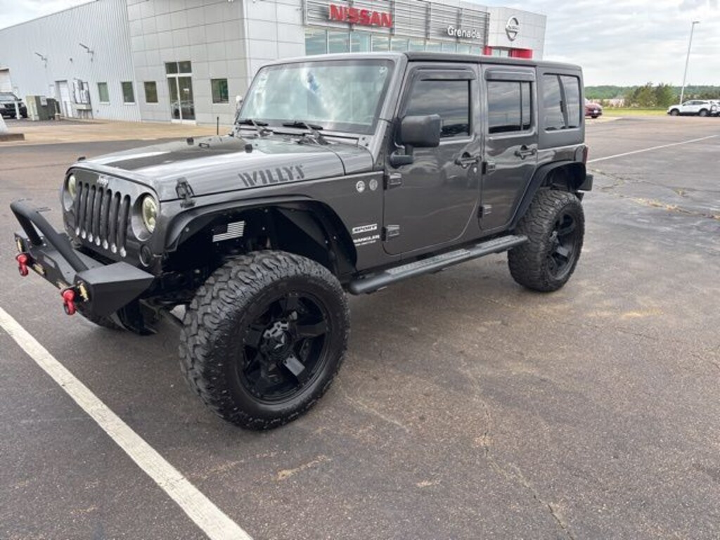 Used 2017 Jeep Wrangler JK Unlimited Sport 4x4 SUV
