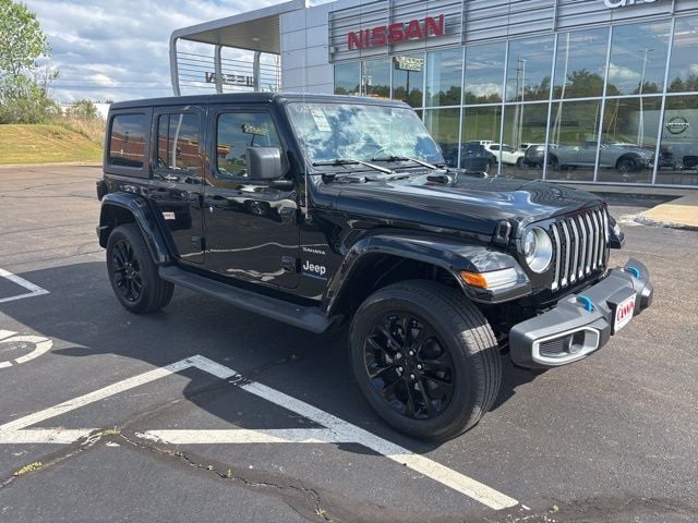 Used 2023 Jeep Wrangler 4xe Sahara 4XE with VIN 1C4JJXP61PW553994 for sale in Grenada, MS