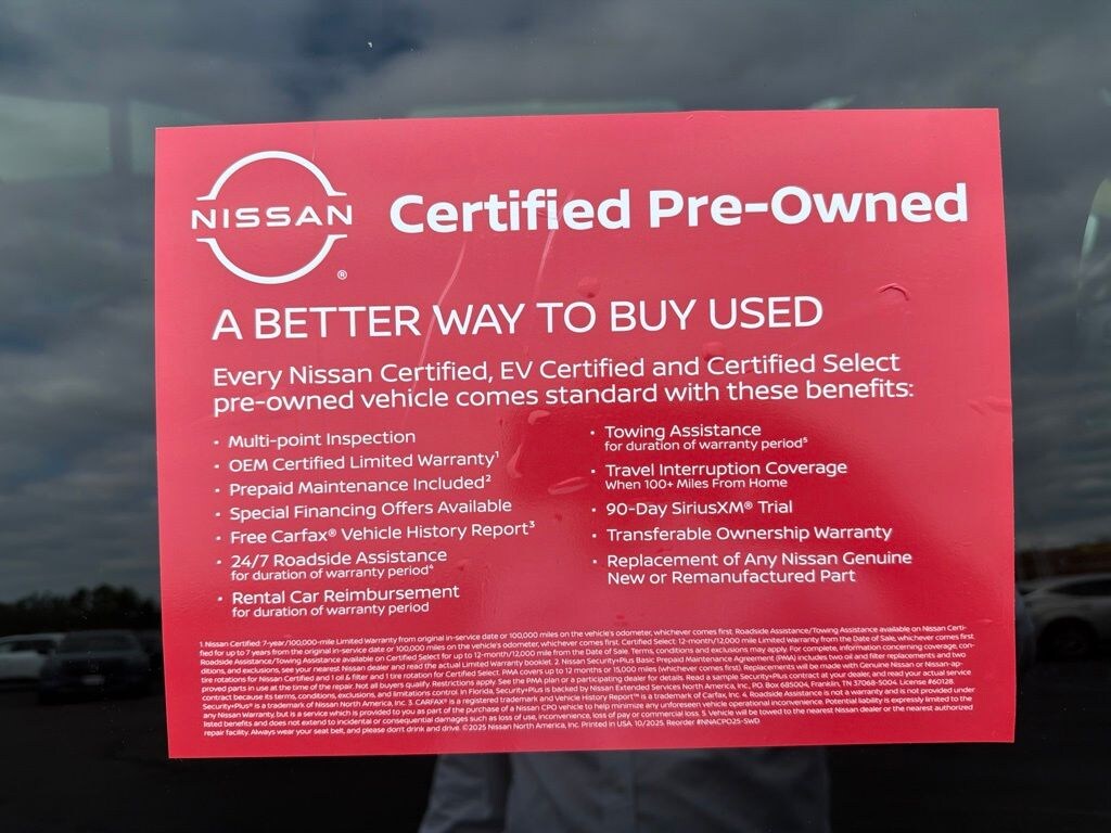 Certified 2025 Nissan Frontier PRO-4X Truck Crew Cab