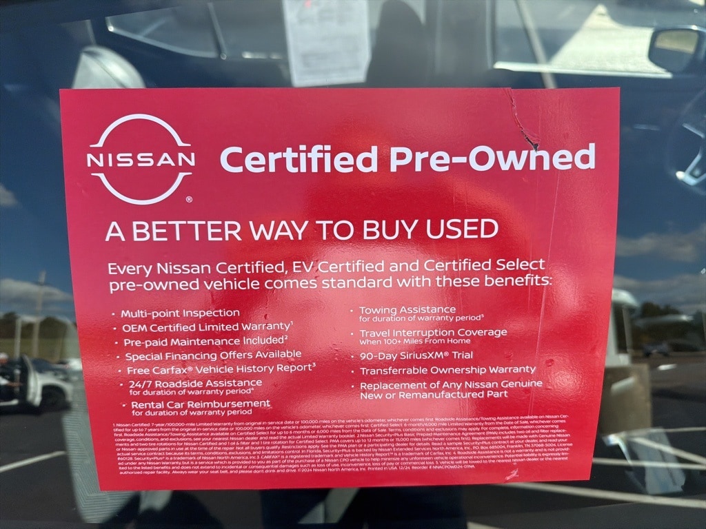 Certified 2024 Nissan Versa 1.6 SV Sedan