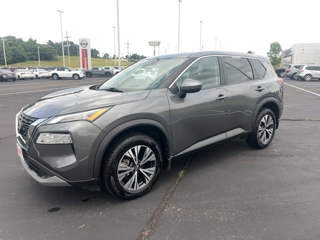 Certified 2022 Nissan Rogue SV with VIN 5N1BT3BA3NC722068 for sale in Grenada, MS