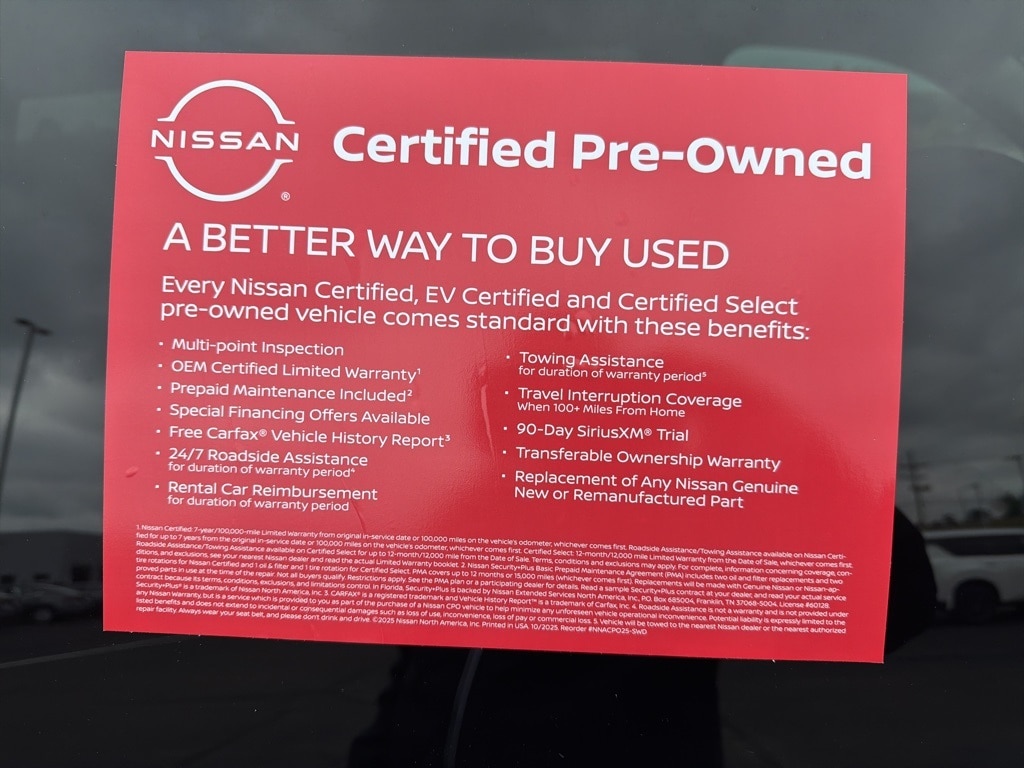 Certified 2024 Nissan Pathfinder SV SUV