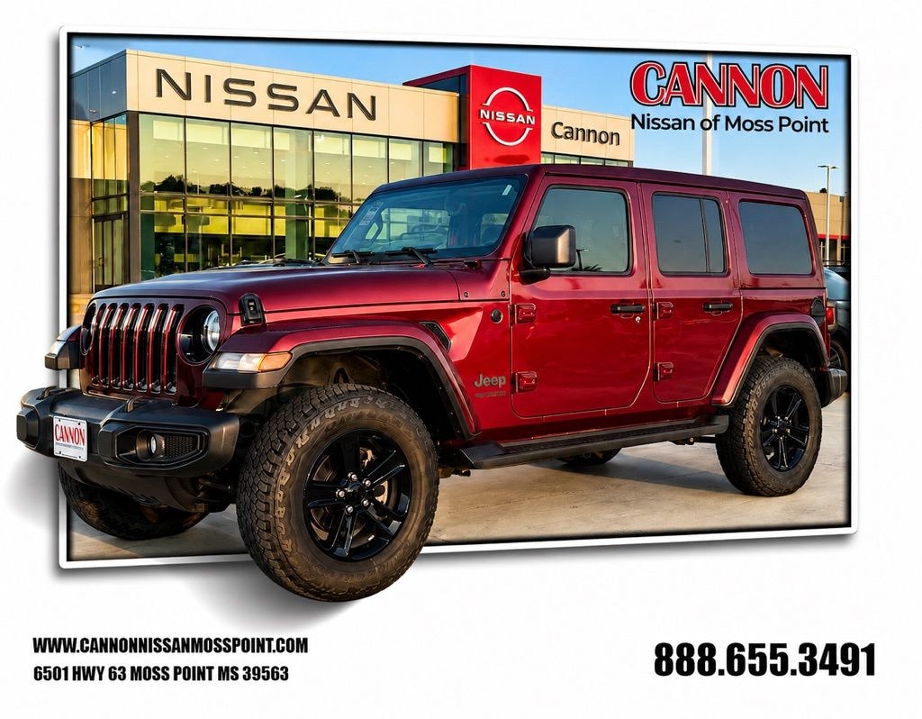 Used 2021 Jeep Wrangler Unlimited Sahara Altitude SUV