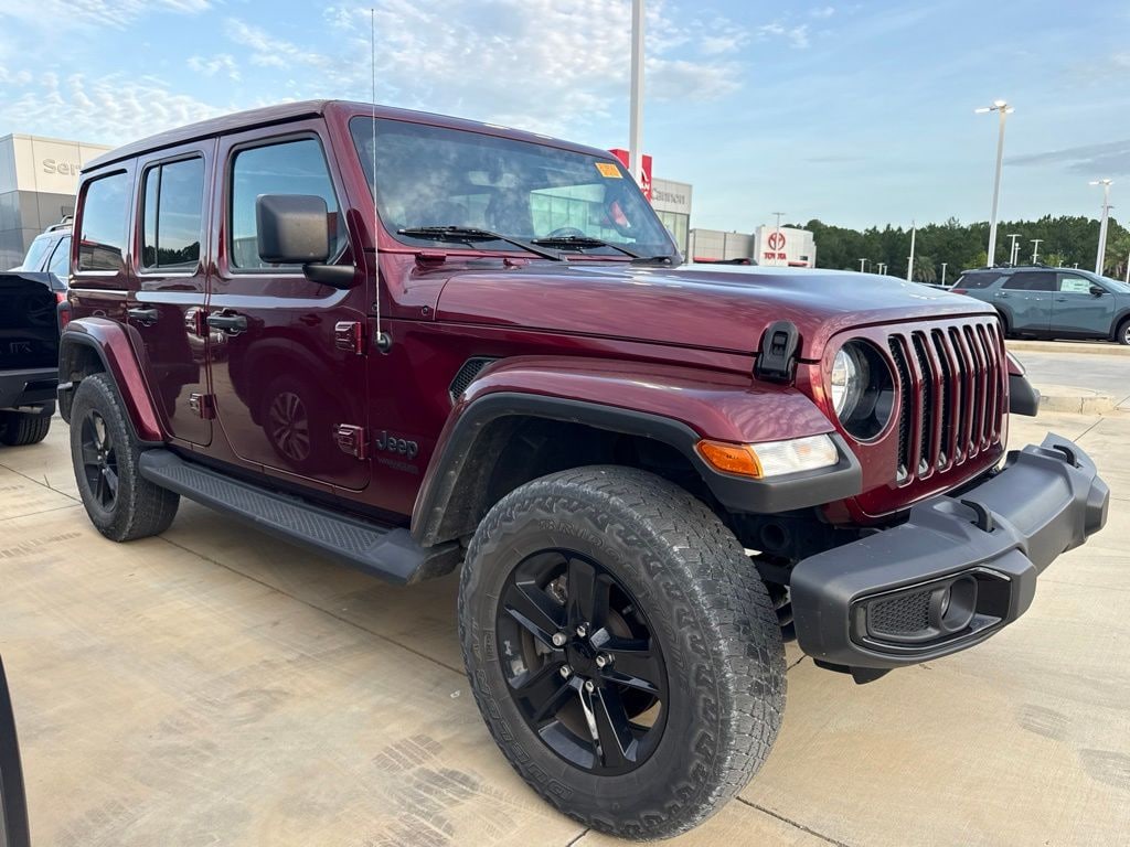 Used 2021 Jeep Wrangler Unlimited Sahara Altitude SUV