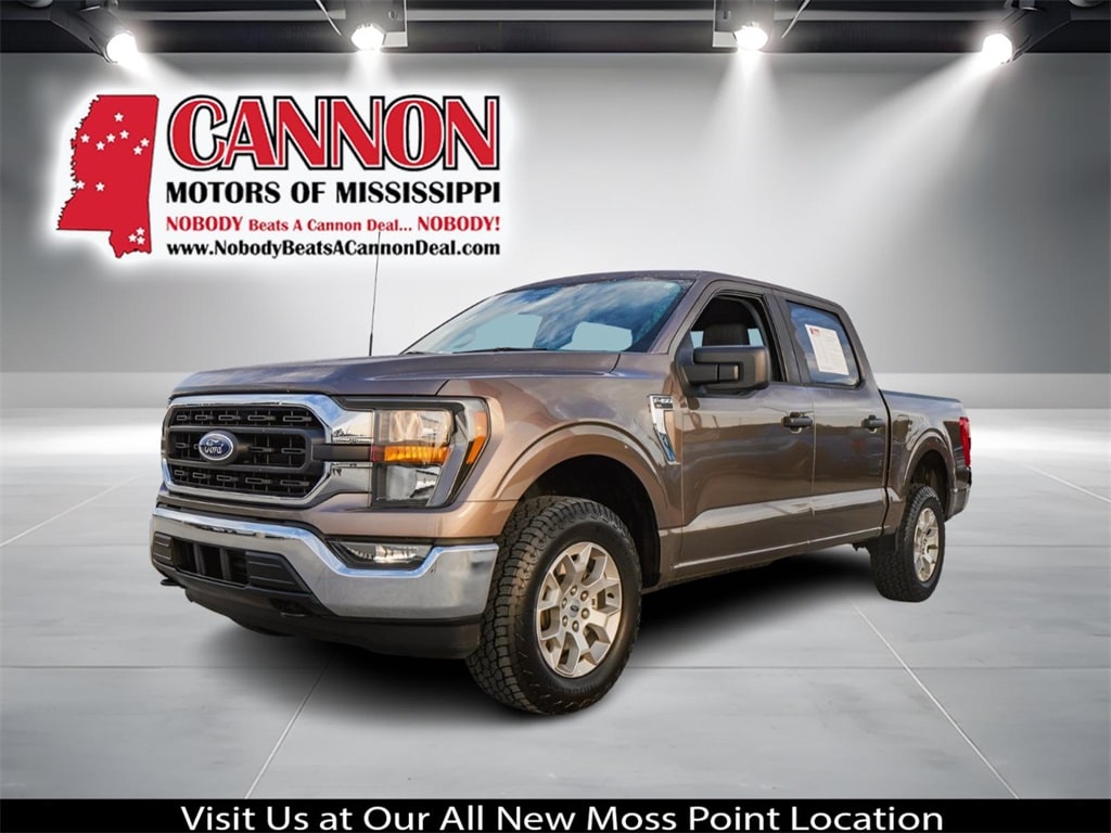 Used 2023 Ford F-150 XLT with VIN 1FTFW1E80PFB45799 for sale in Moss Point, MS