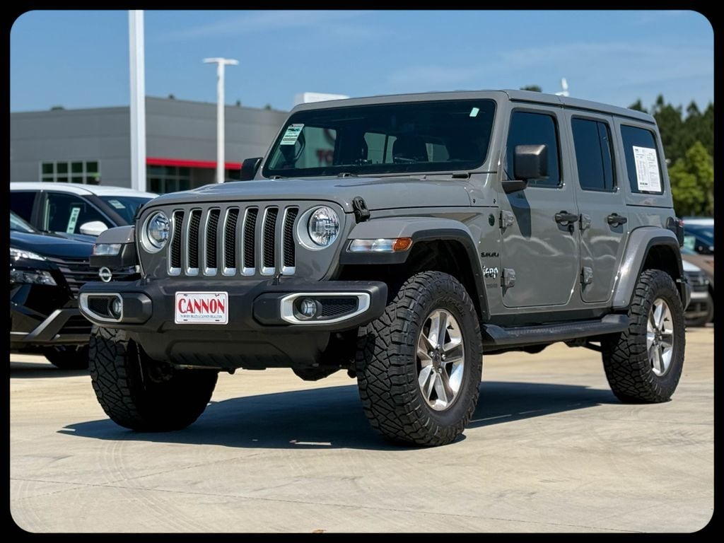 Used 2020 Jeep Wrangler Unlimited Sahara SUV