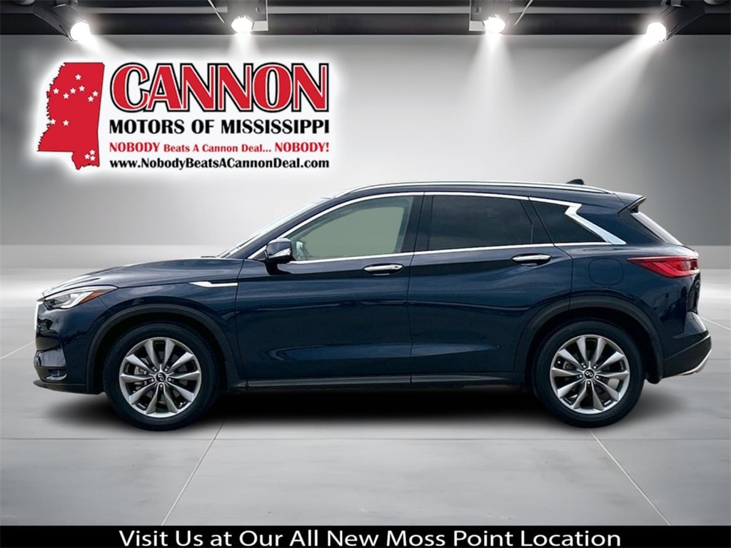 Used 2022 INFINITI QX50 Luxe with VIN 3PCAJ5BA3NF109470 for sale in Moss Point, MS