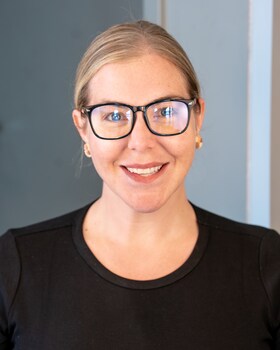 Staff member Caitlyn Fortson from ID_729694