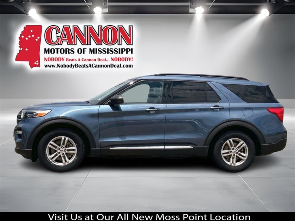 Used 2021 Ford Explorer XLT with VIN 1FMSK7DH2MGB28972 for sale in Moss Point, MS