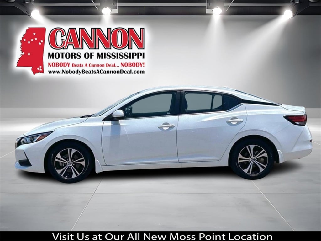 Used 2022 Nissan Sentra SV with VIN 3N1AB8CV5NY204653 for sale in Moss Point, MS