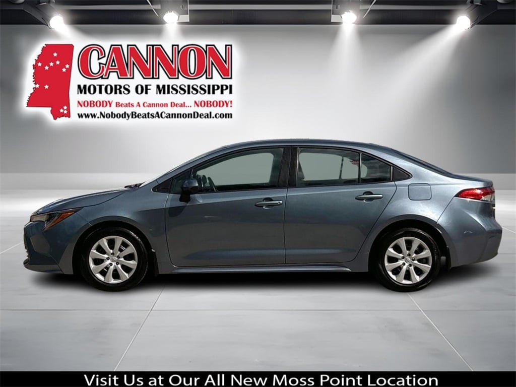Used 2025 Toyota Corolla LE with VIN 5YFB4MDE3SP250657 for sale in Moss Point, MS