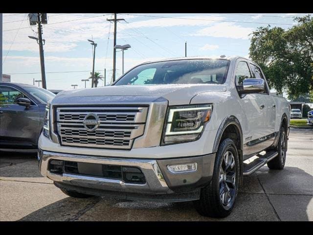 Used 2021 Nissan Titan Platinum Reserve with VIN 1N6AA1ED2MN526459 for sale in Grenada, MS