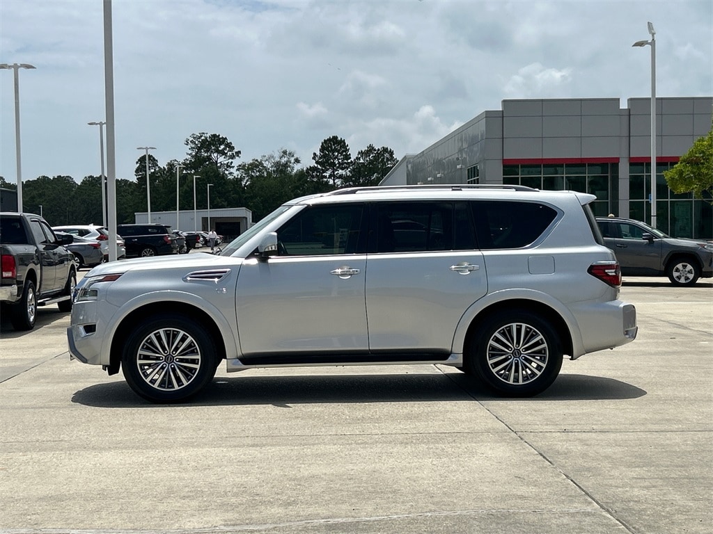 Used 2021 Nissan Armada SV with VIN JN8AY2AD6M9662830 for sale in Moss Point, MS