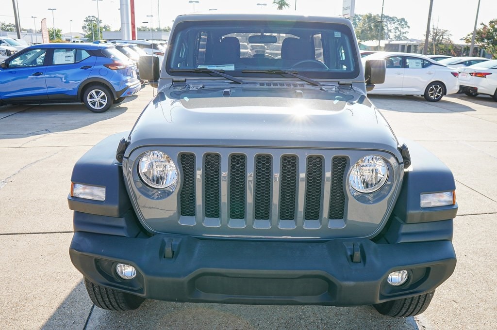 Used 2023 Jeep Wrangler 4-Door Sport S with VIN 1C4HJXDN7PW642348 for sale in Pascagoula, MS