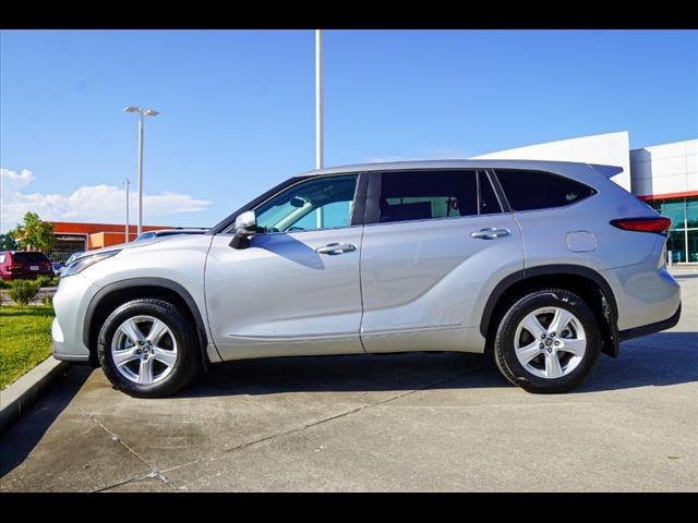 Certified 2023 Toyota Highlander LE with VIN 5TDZARAH1PS020620 for sale in Moss Point, MS