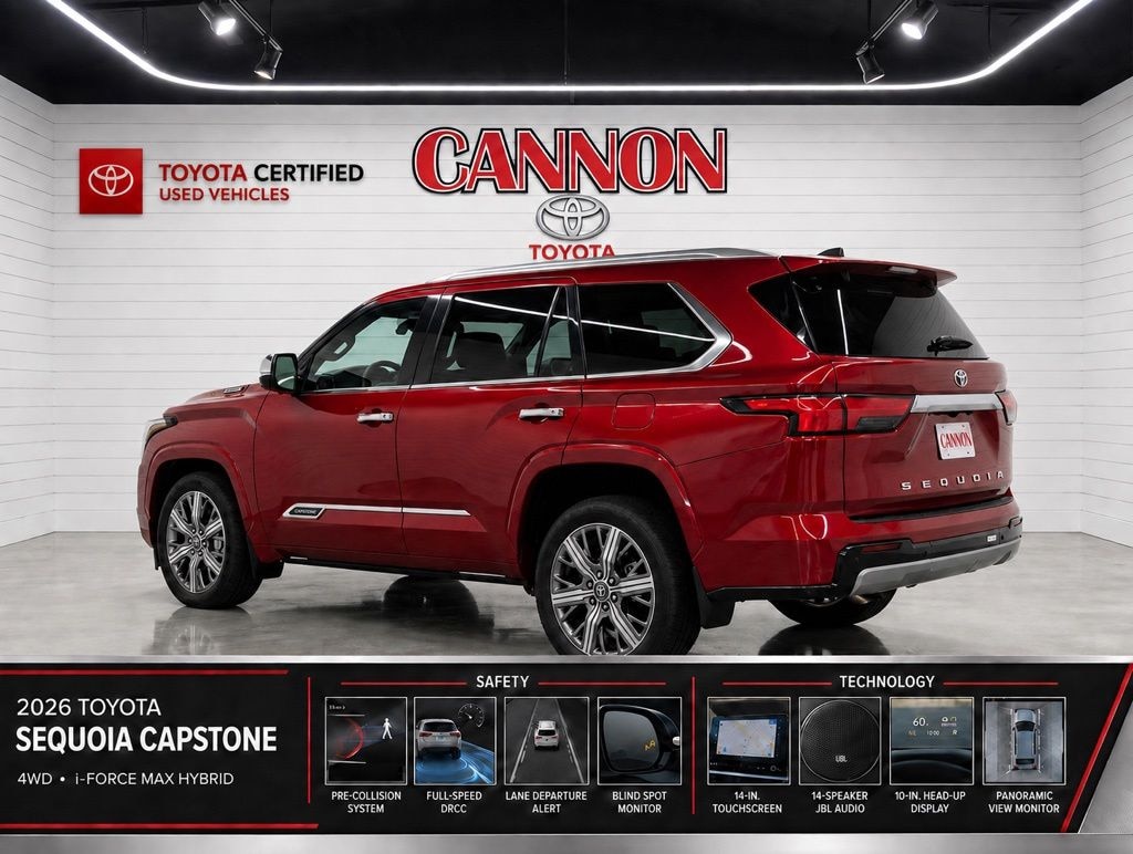 Certified 2026 Toyota Sequoia Capstone SUV
