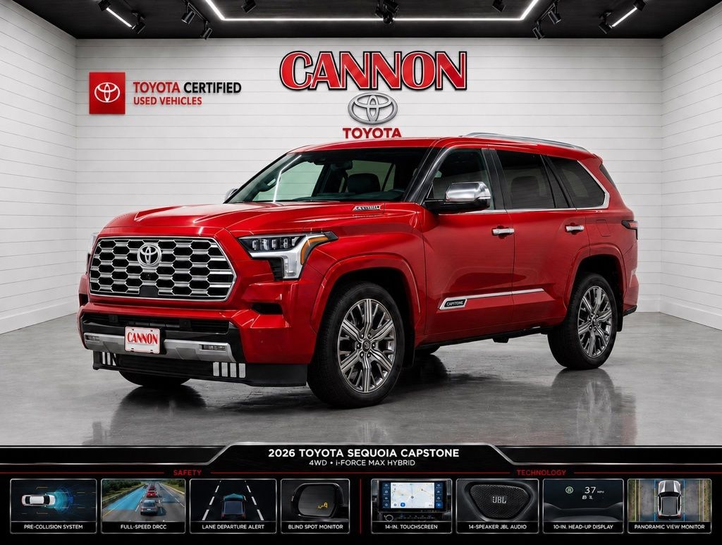 Certified 2026 Toyota Sequoia Capstone SUV
