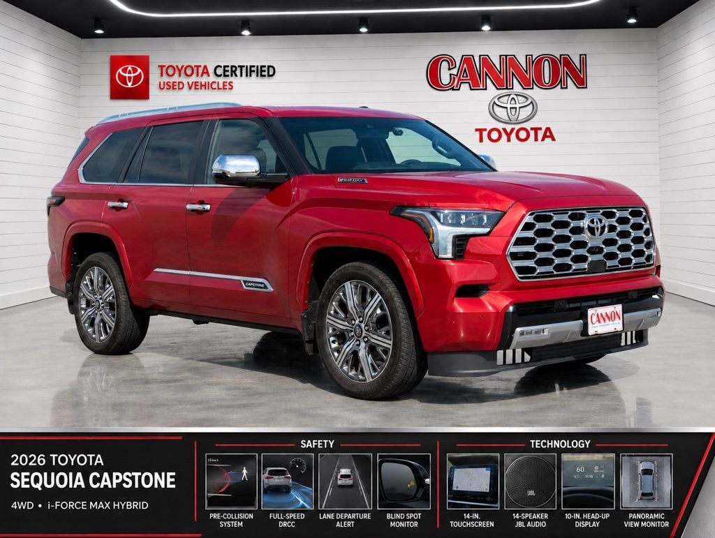 Certified 2026 Toyota Sequoia Capstone SUV