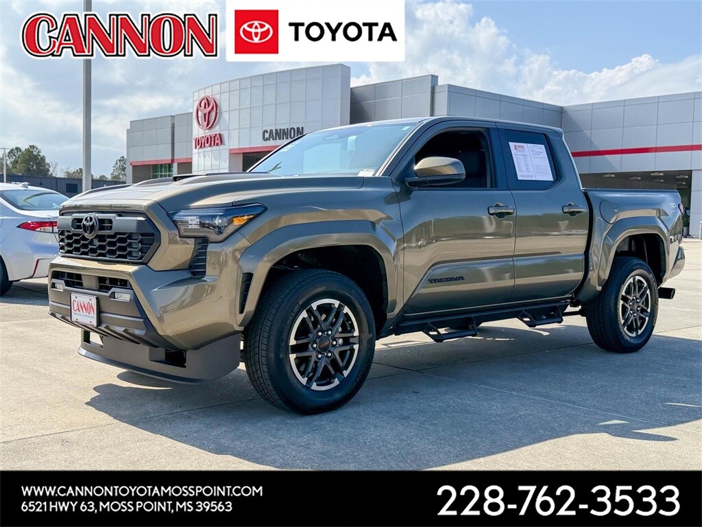 Certified 2025 Toyota Tacoma TRD Sport Truck Double Cab