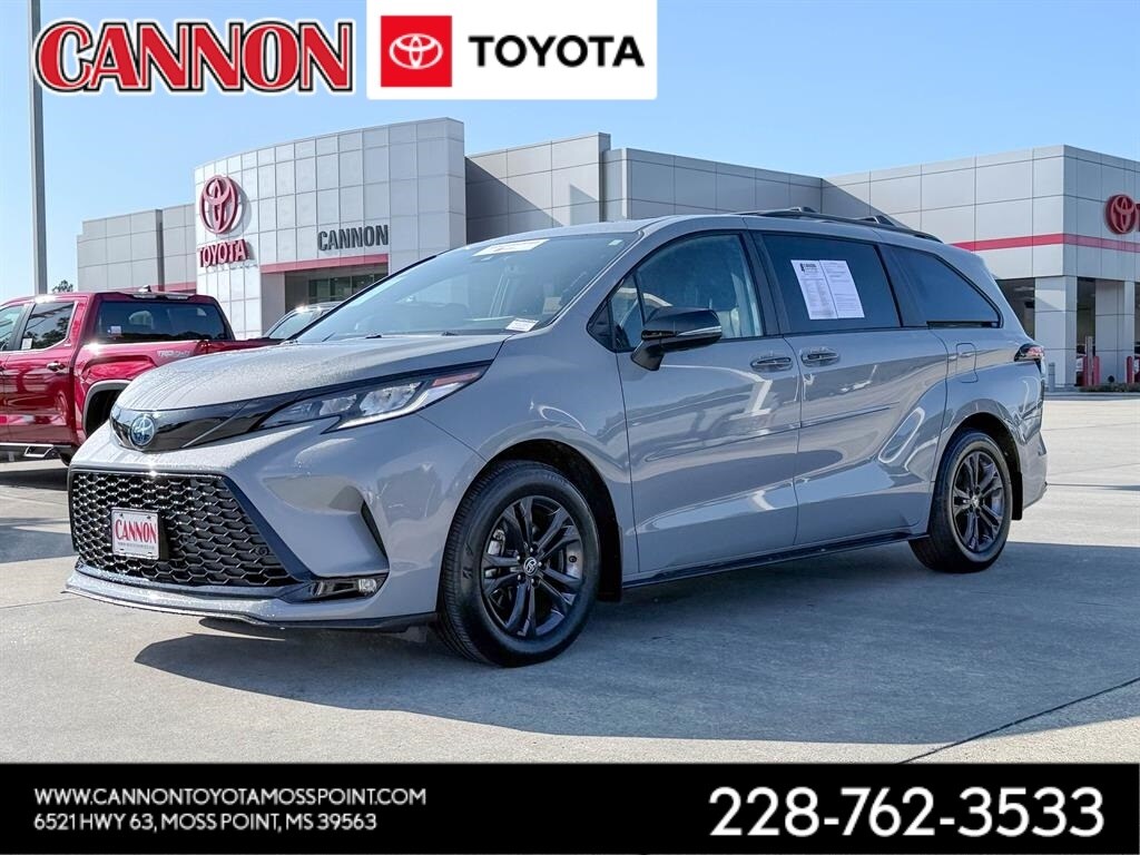 Certified 2025 Toyota Sienna XSE 7 Passenger Van Passenger Van