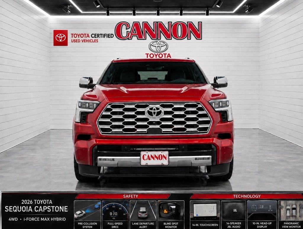 Certified 2026 Toyota Sequoia Capstone SUV