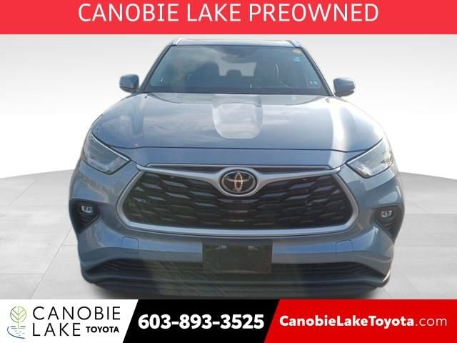 Certified 2021 Toyota Highlander XLE with VIN 5TDGZRBH3MS140154 for sale in Salem, NH