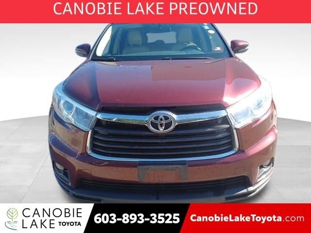 Used 2015 Toyota Highlander XLE with VIN 5TDJKRFH3FS083560 for sale in Salem, NH