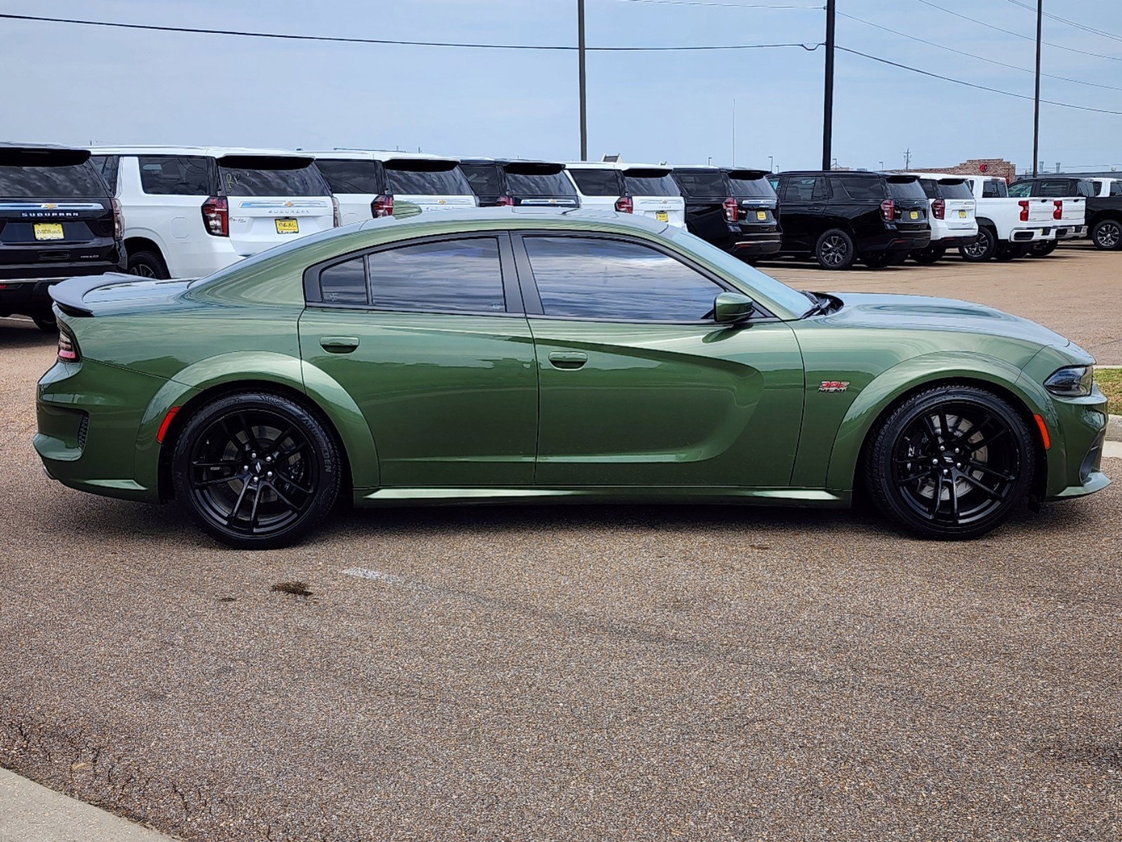 Used 2021 Dodge Charger Scat Pack with VIN 2C3CDXGJ7MH553078 for sale in Madison, MS