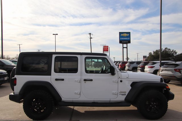 Used 2018 Jeep All-New Wrangler Unlimited Sport S with VIN 1C4HJXDG0JW125014 for sale in Freer, TX