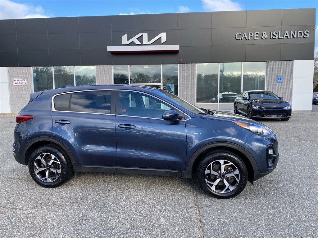Certified 2021 Kia Sportage LX with VIN KNDPMCAC6M7887856 for sale in South Yarmouth, MA