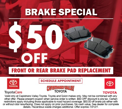 Toyota Auto Service Specials & Deals at Dealer Near Me Orange County
