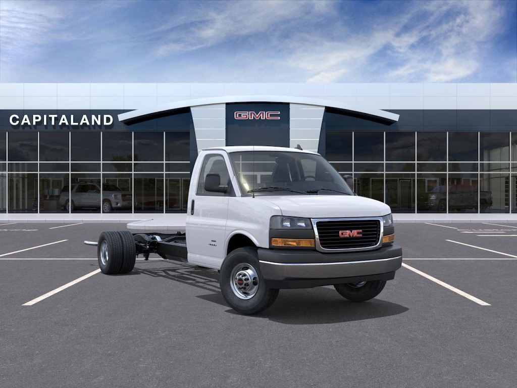 New 2025 GMC Savana Cutaway 3500 1WT Cutaway Van
