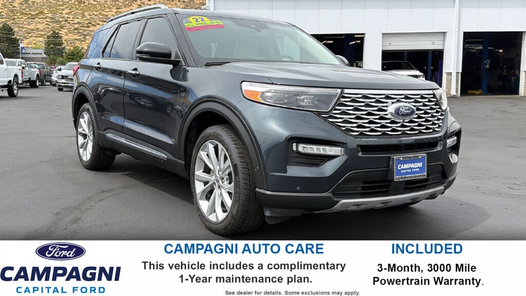 Used 2022 Ford Explorer Platinum 4WD Sport Utility