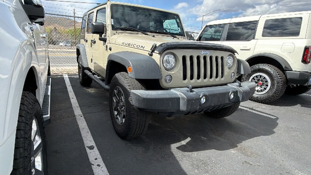 Used 2017 Jeep Wrangler Rubicon 4X4 Sport Utility