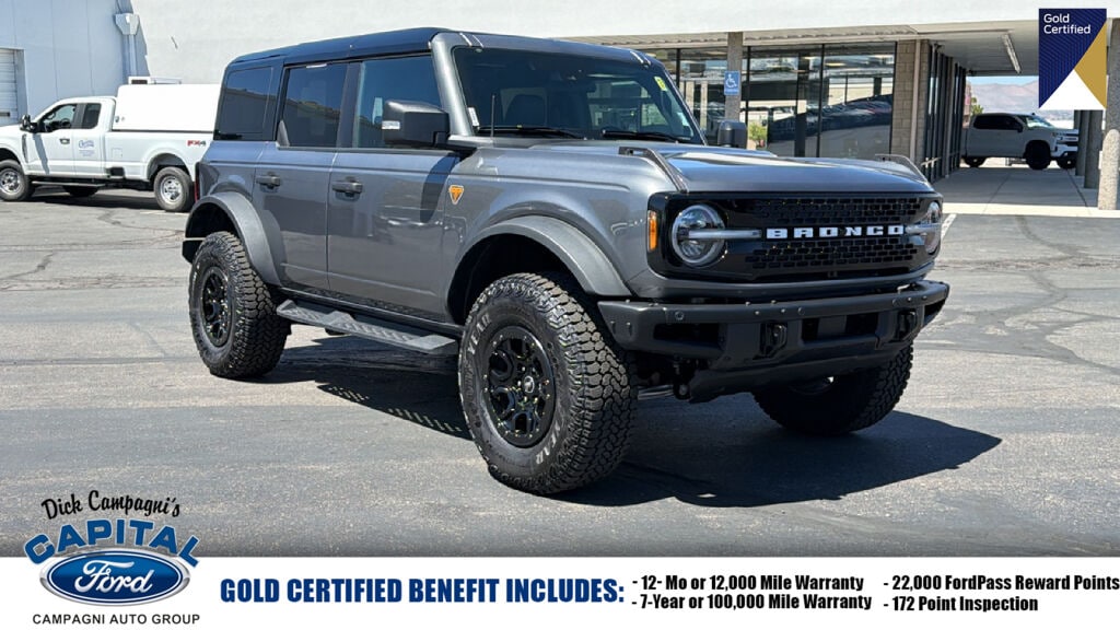 Certified 2025 Ford Bronco Badlands 4 Door Adva Sport Utility