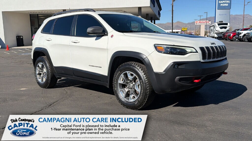 Used 2019 Jeep Cherokee Trailhawk 4X4 Sport Utility