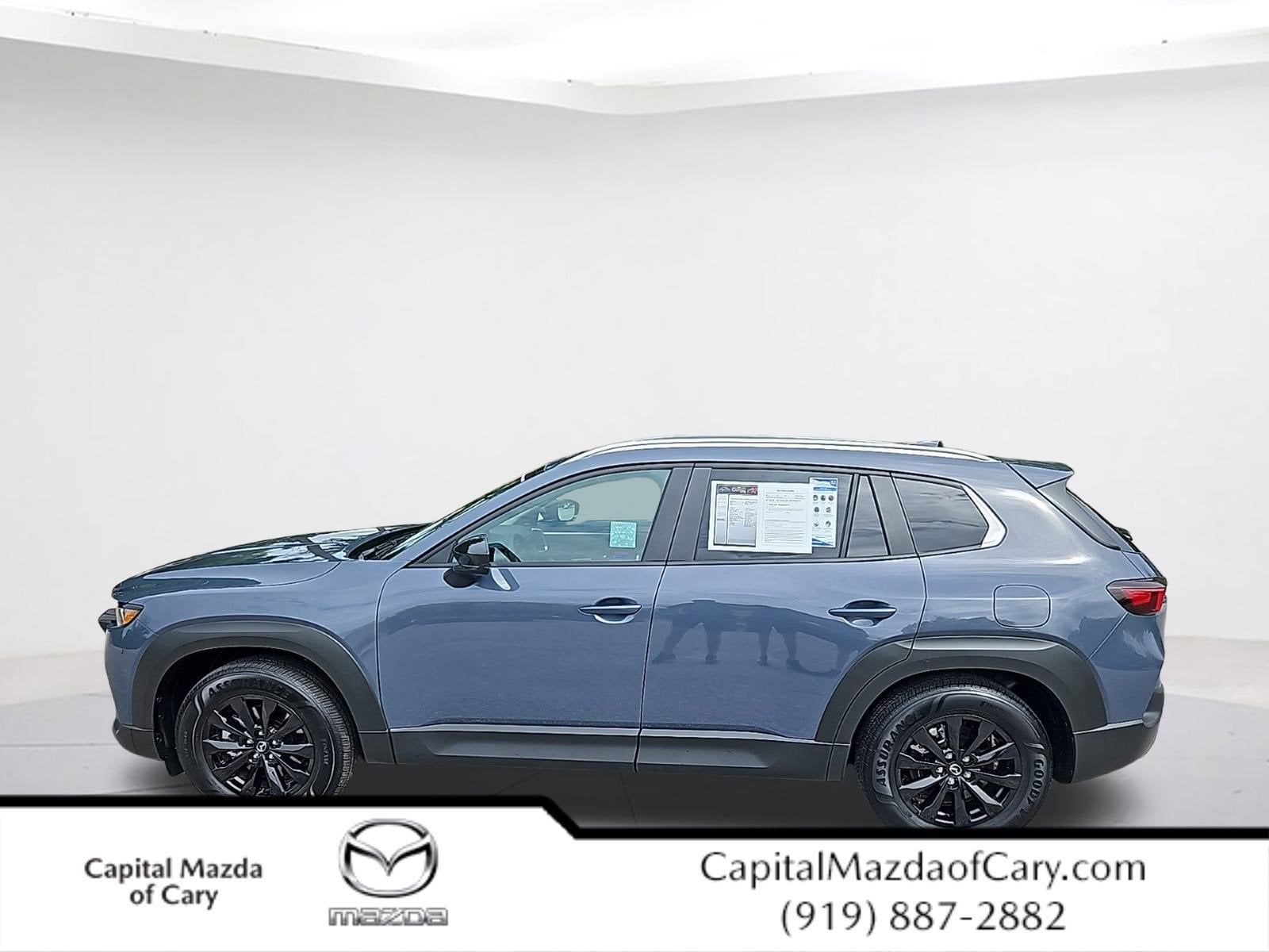 Certified 2024 Mazda CX-50 S PREMIUM with VIN 7MMVABDM3RN202150 for sale in Cary, NC