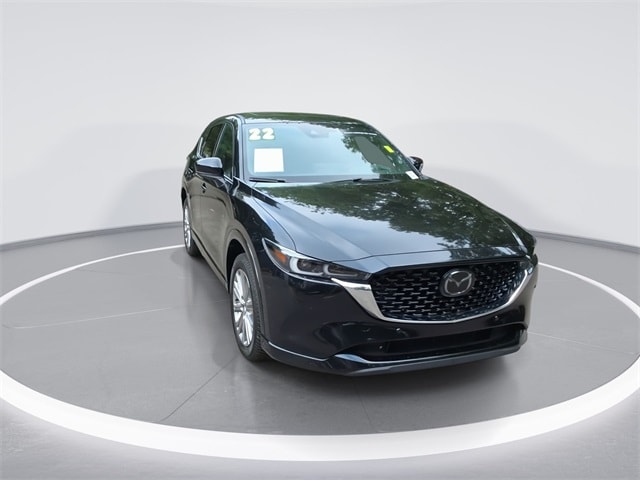 Certified 2022 Mazda CX-5 TURBO Signature with VIN JM3KFBXY0N0633837 for sale in Cary, NC