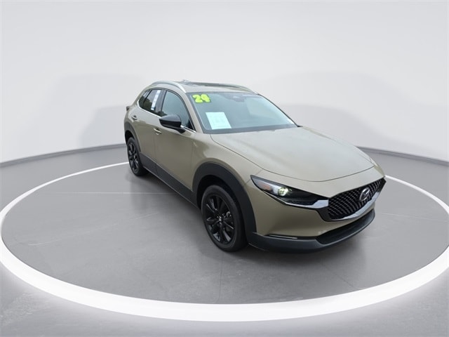 Certified 2024 Mazda CX-30 Carbon Turbo with VIN 3MVDMBXY6RM682274 for sale in Cary, NC