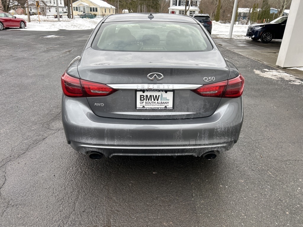 Used 2018 INFINITI Q50 3.0t Luxe Sedan