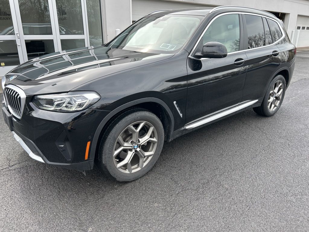 Jet Black 2024 BMW X3 xDrive30i AWD SUV / Crossover All-Wheel Drive 8-Speed Automatic
