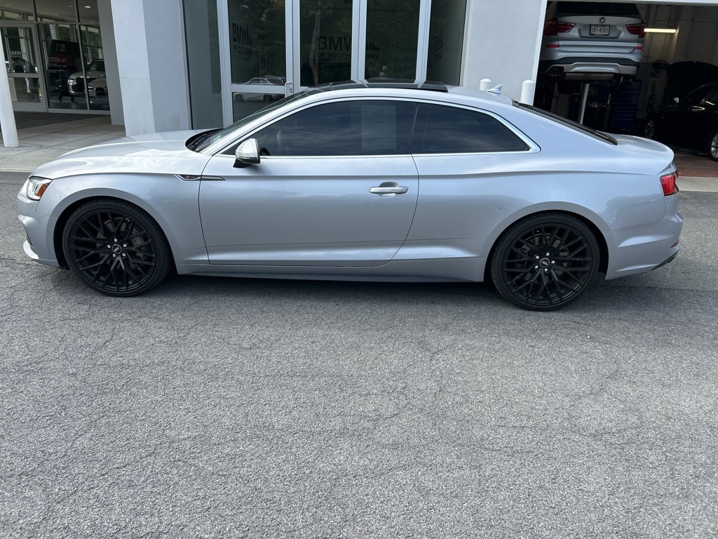 Used 2018 Audi A5 Coupe Premium Plus with VIN WAUTNAF59JA000496 for sale in Glenmont, NY