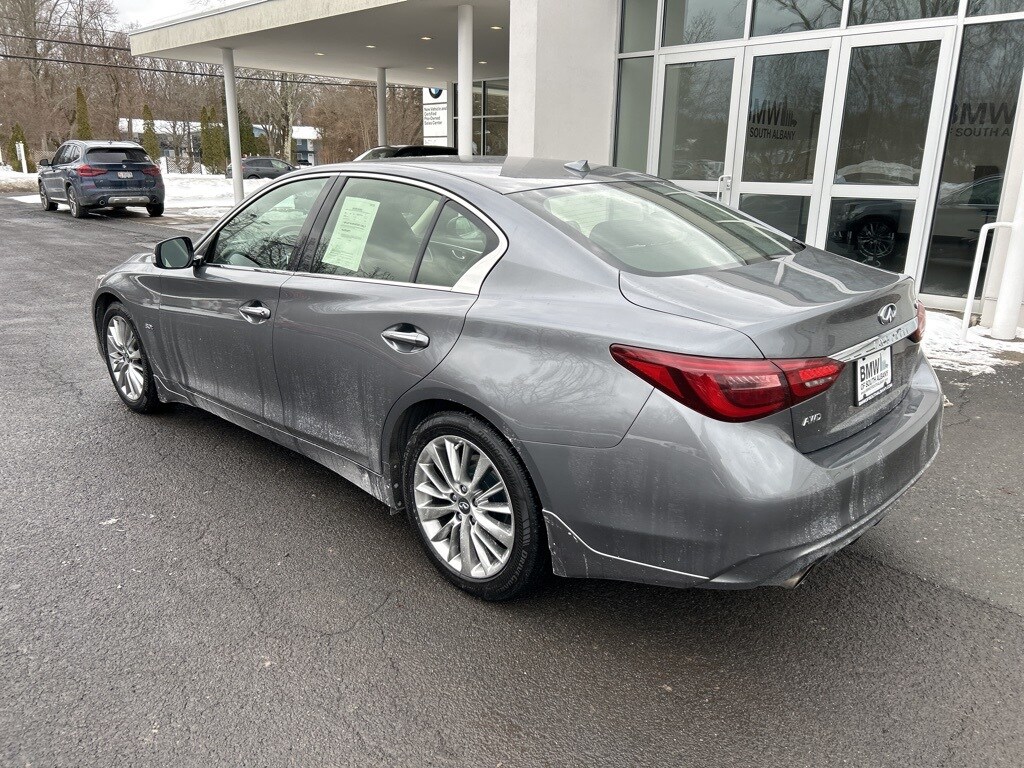 Used 2018 INFINITI Q50 3.0t Luxe Sedan