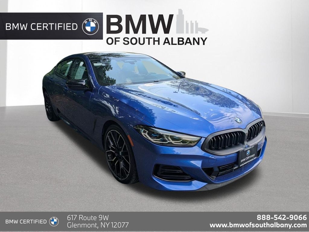 2024 BMW 8 Series Azul (Portimao Blue Metallic) Coupé Tracción en las cuatro ruedas 8 velocidades Automática