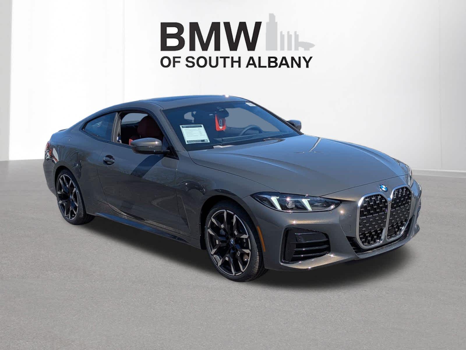 Gray (Dravit Grey Metallic) 2026 BMW 4 Series Coupe All-Wheel Drive 8-Speed Automatic