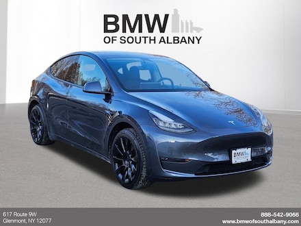 Featured Used 2020 Tesla Model Y Long Range SUV for sale in Glenmont, NY