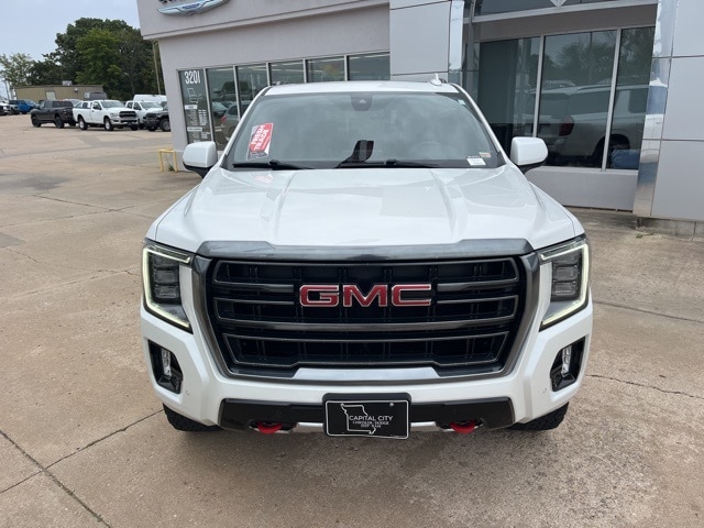 Certified 2022 GMC Yukon XL AT4 with VIN 1GKS2HKL2NR167573 for sale in Jefferson City, MO