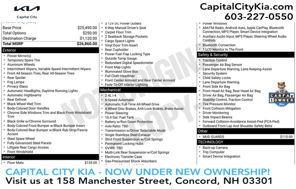 2020 Kia Sportage LX